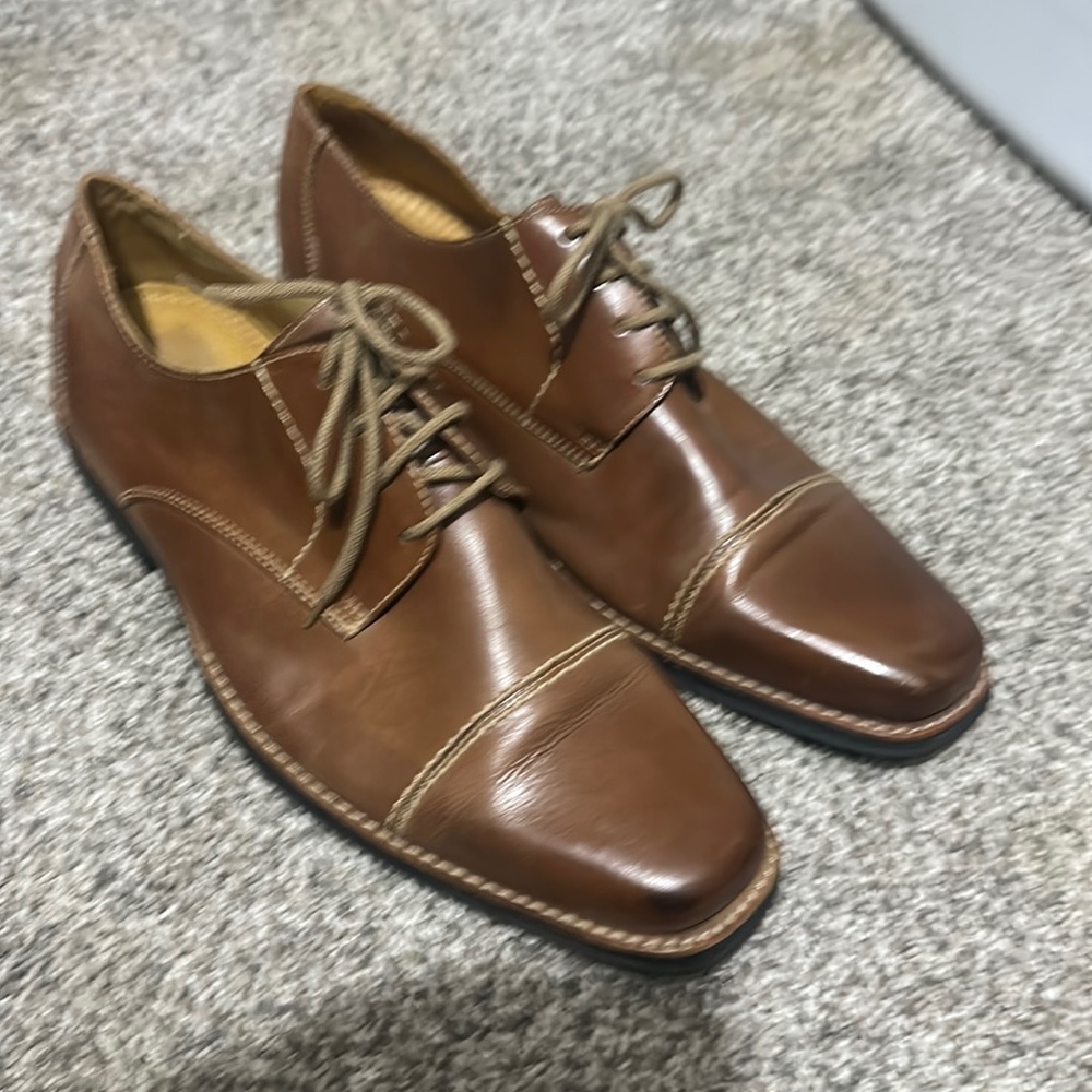 Sandro Mosocloni Men tan Dress shoes 12D